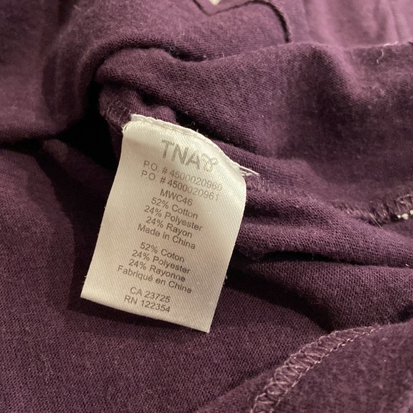 TNA Purple Long Sleeve Top - Picture 5 of 5